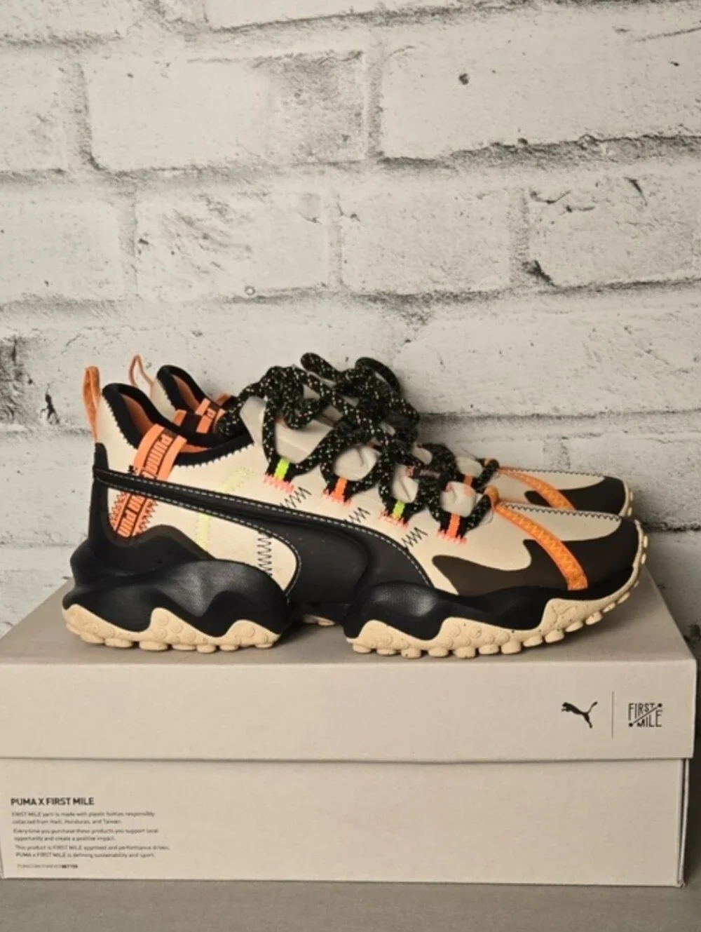 Puma First Mile Chunky Trail Sneakers Multicolor Men Size 10